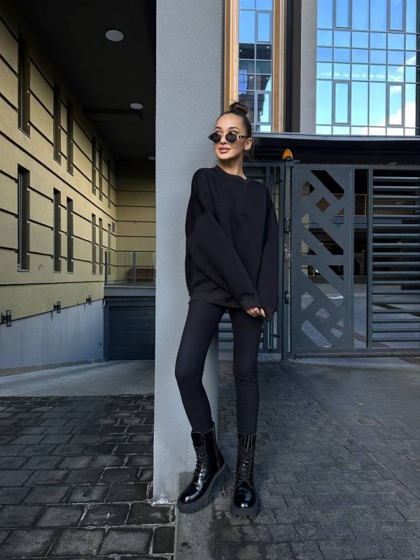 Лосини із тканини пуми - міцний та еластичний матеріал, приємний на дотик, зберігає тепло