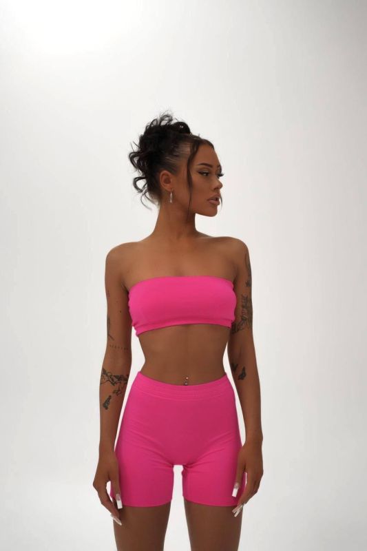 Костюм (топ+велосипедки) Skinny Rose