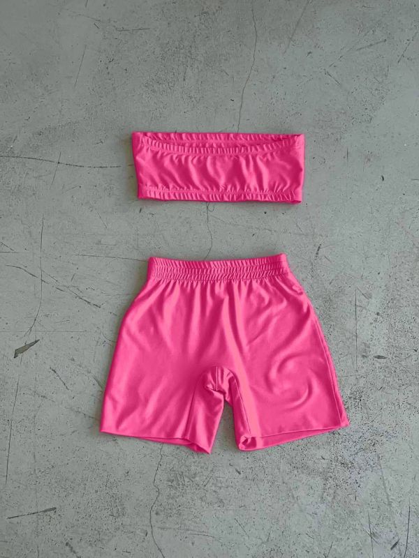 Костюм (топ+велосипедки) Skinny Rose