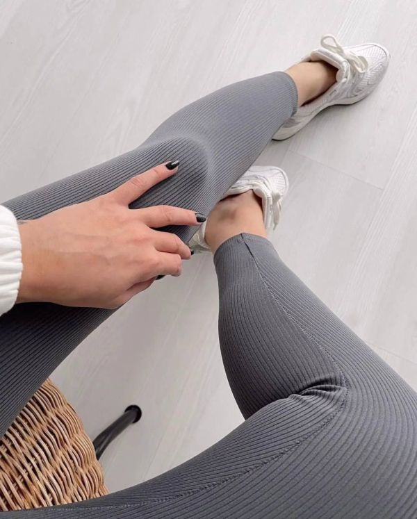 Теплі лосини у рубчик