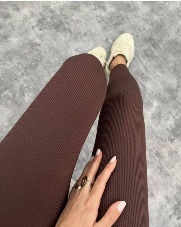 Теплі лосини у рубчик