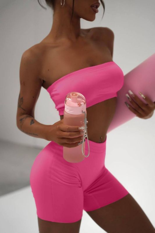 Костюм (топ+велосипедки) Skinny Rose