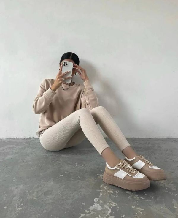 Теплі лосини у рубчик